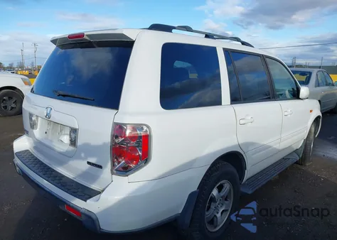 2006 Honda Pilot Ex-L z USA, uszkodzony, nr VIN 2HKYF18726H549249